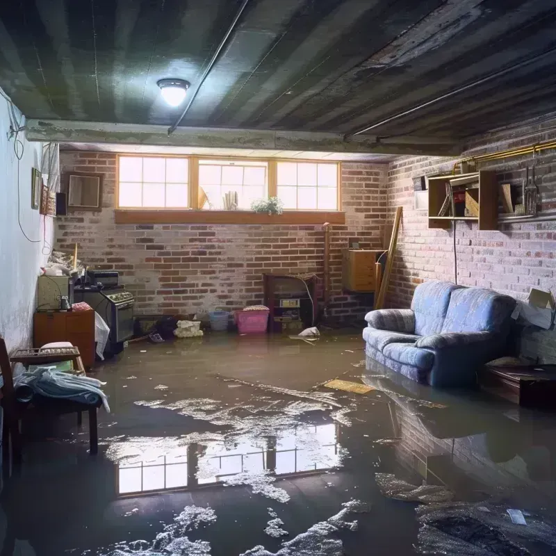 Flooded Basement Cleanup in Kingston, RI